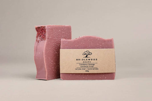 Bridlewood Soaps - Cranberry Orange Soap Bar