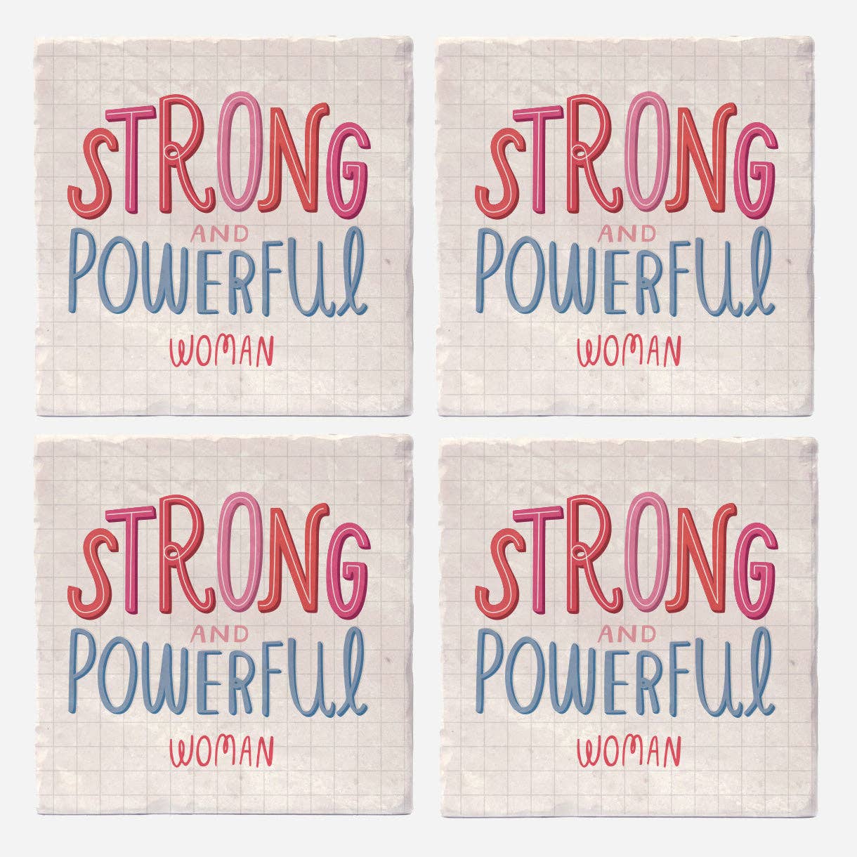 Versatile Coasters Canada - Strong & Powerful Woman