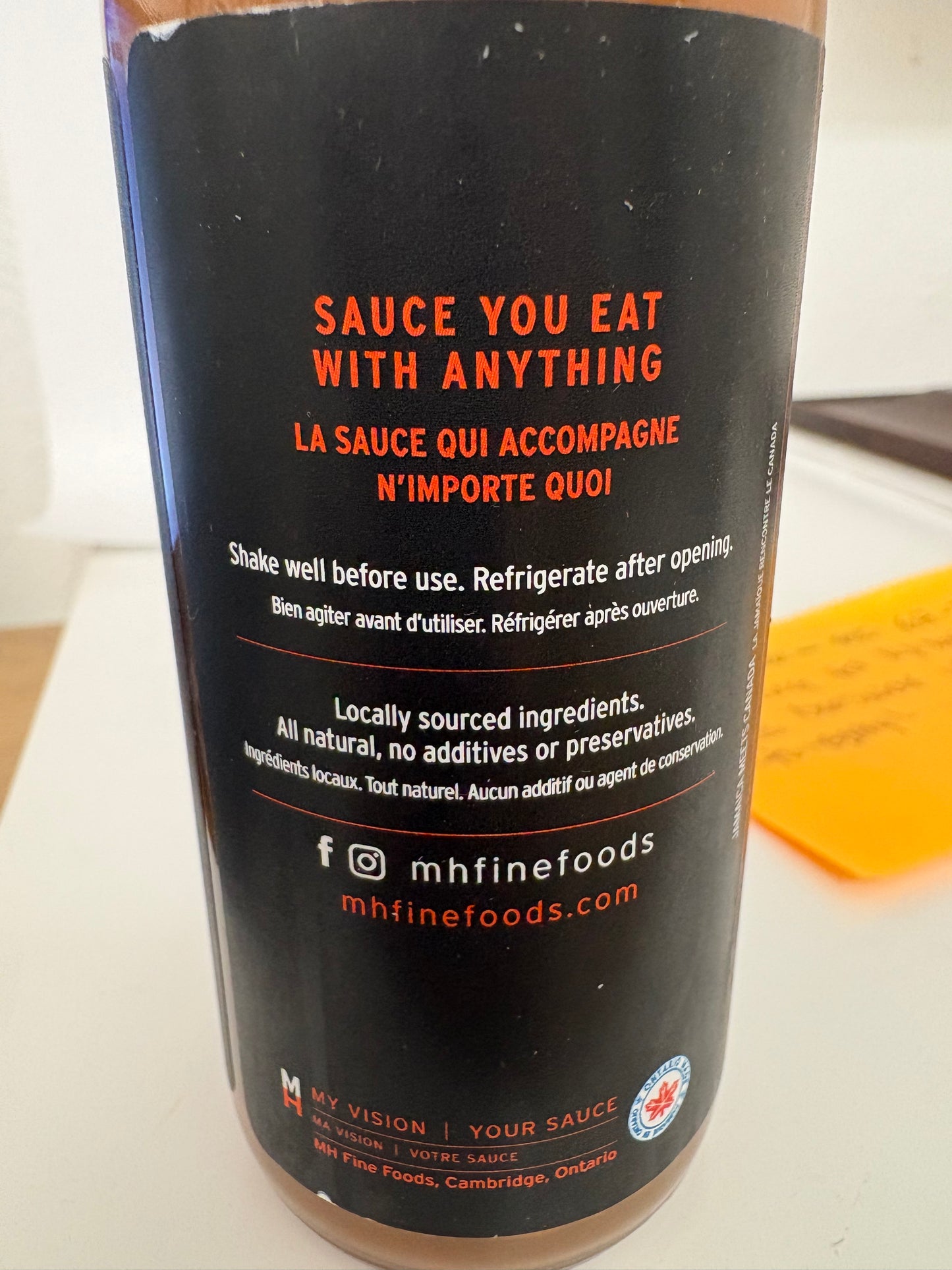 MH Fine Foods - Chocolate Fused hot sauce