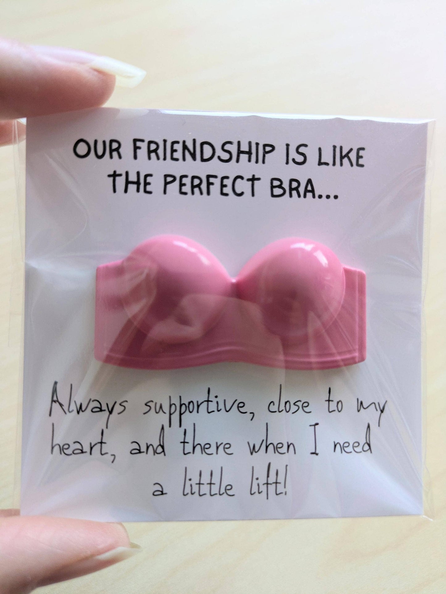 Uplifted Ink - Cute Best Friend Card - Funny Supportive Greeting: Variety of colors