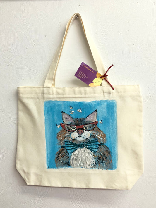 Sacasue Bags - Cat Glasses/Bowtie