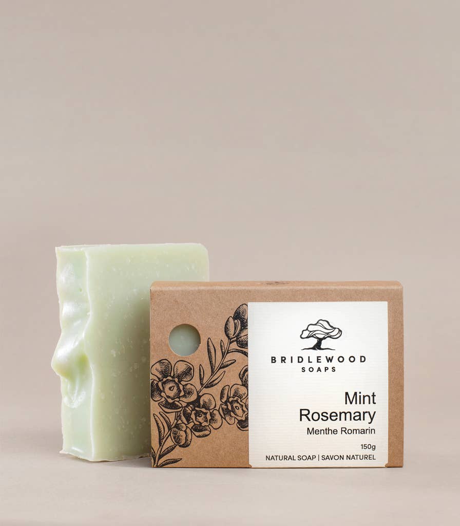Bridlewood Soaps - Individually Boxed Soap: Avocado Charcoal