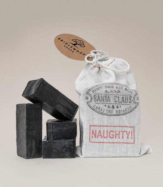 Bridlewood Soaps - NAUGHTY Charcoal Soap Bags