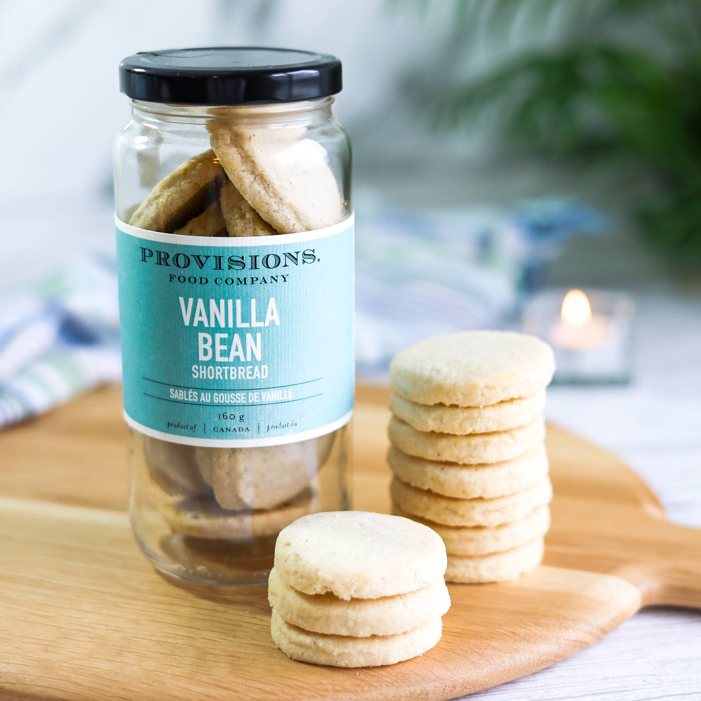 Provisions Food Company - Vanilla Bean Shortbread: 160g