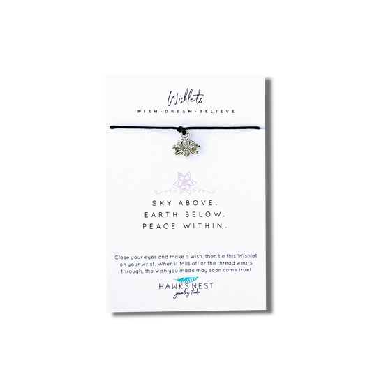 Hawk's Nest Jewelry Studio - Lotus Wishlet: Lotus