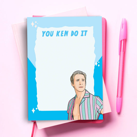 Pop Cult Paper - Barbie Funny Notepad Ken To Do List -  Pop Culture Gift