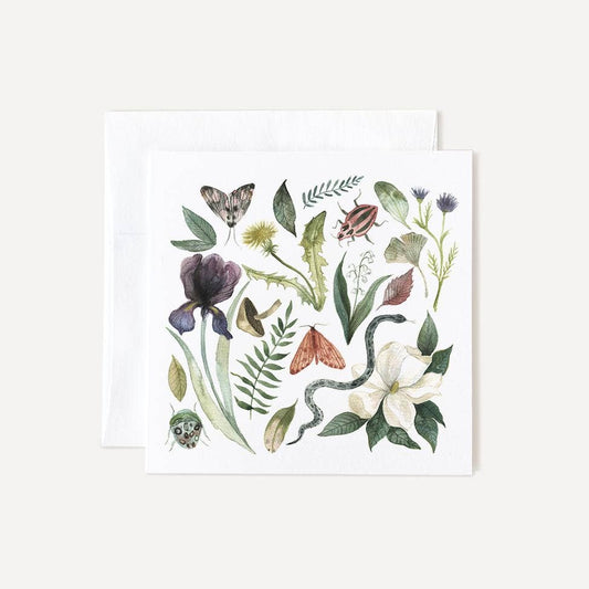 Emilie Simpson Art & Design - Garden Treasures Card