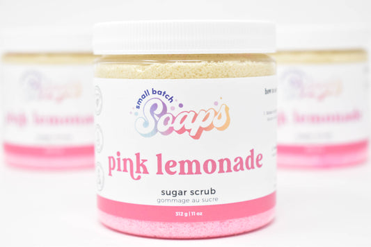 Small Batch Soaps - Pink Lemonade Sugar Scrub