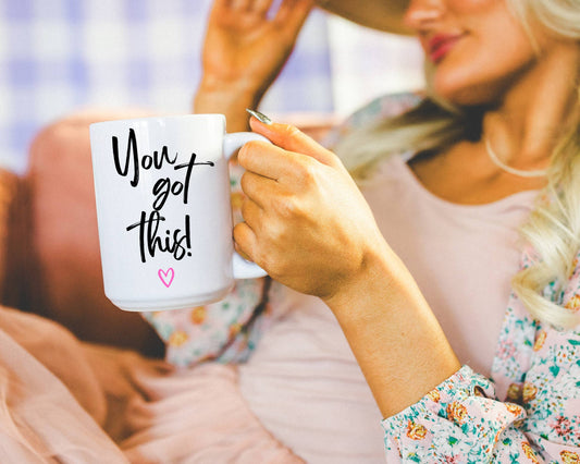 Sunshine & Lemons Co. - You Got This Mug: White