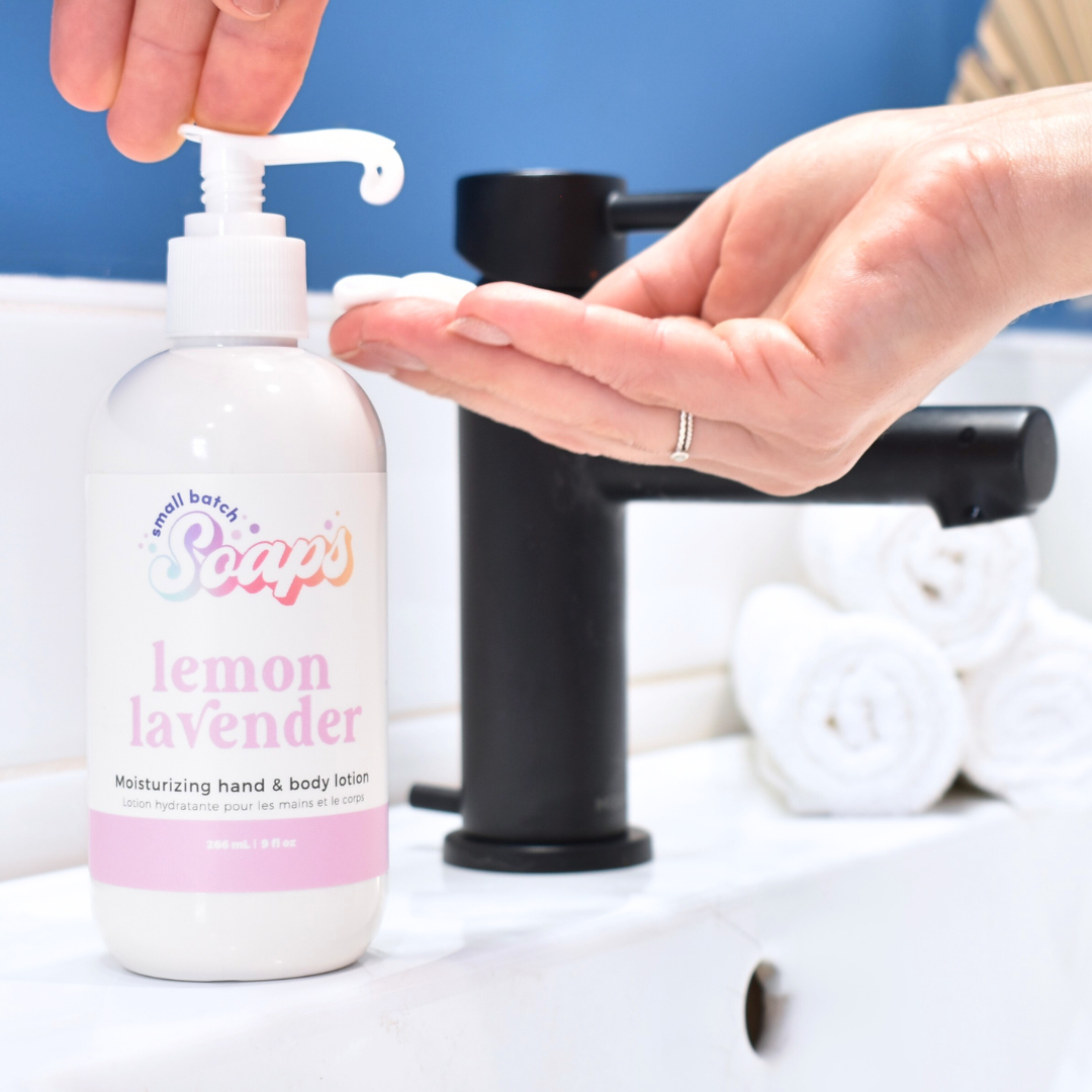 Small Batch Soaps - Lemon Lavender Moisturizer