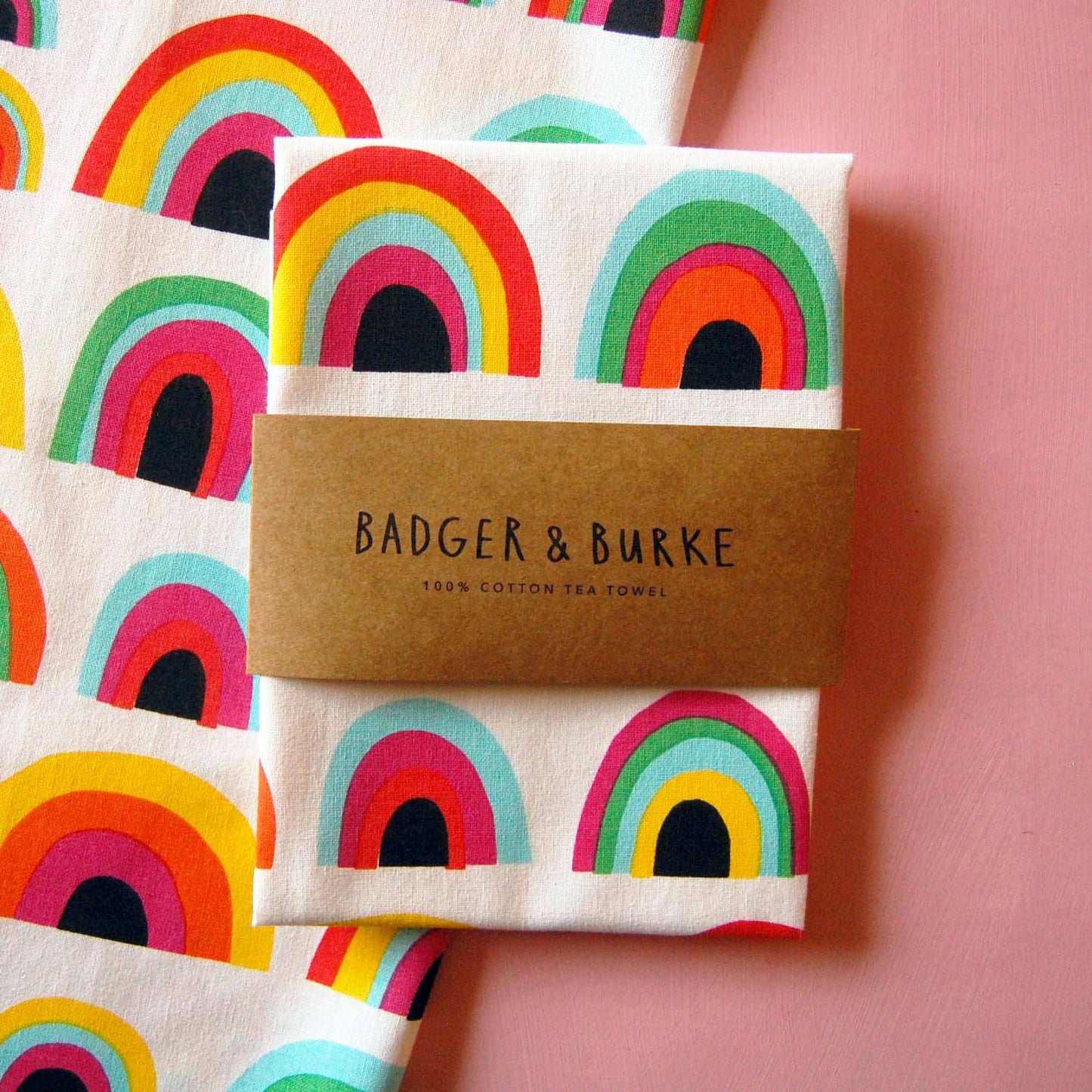 Badger & Burke - Rainbow Tea Towel