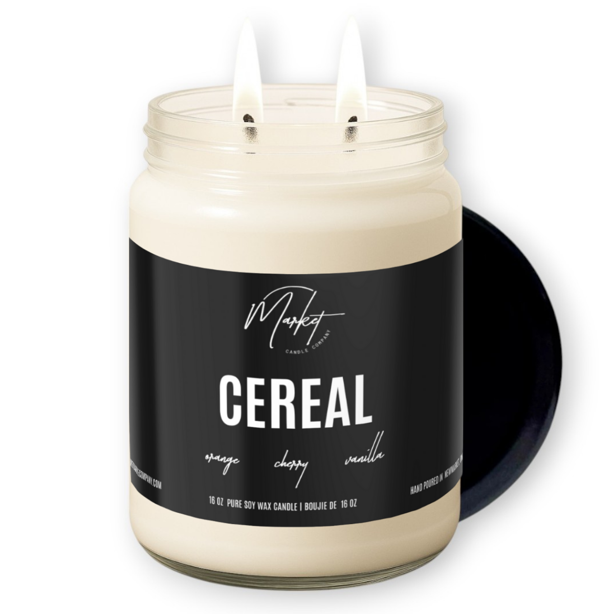 Market Candle Company - CEREAL SOY WAX CANDLE: 8 oz Single Wick