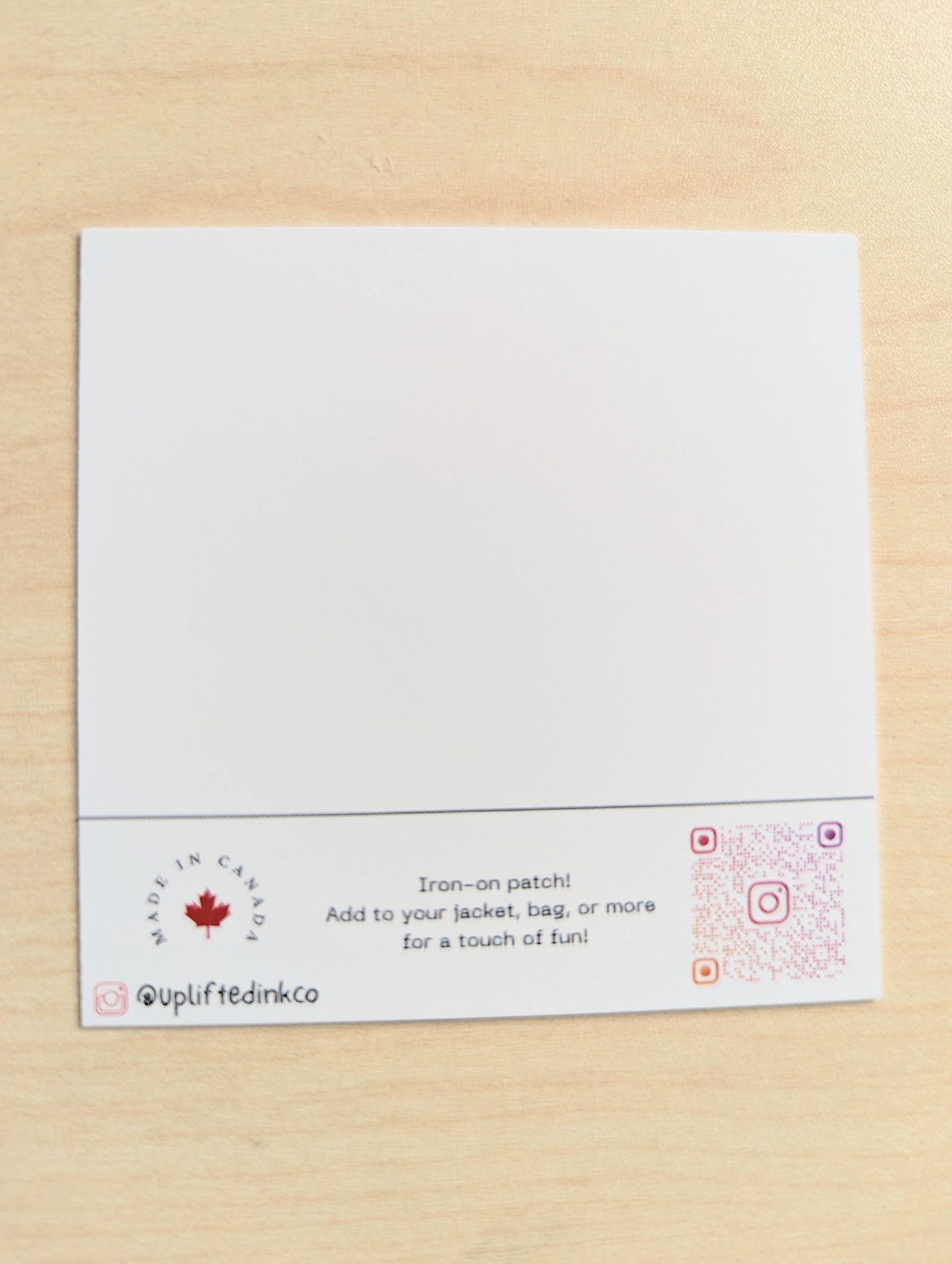 Uplifted Ink - Believe in Your Magic – Mini Card with Bee Patch