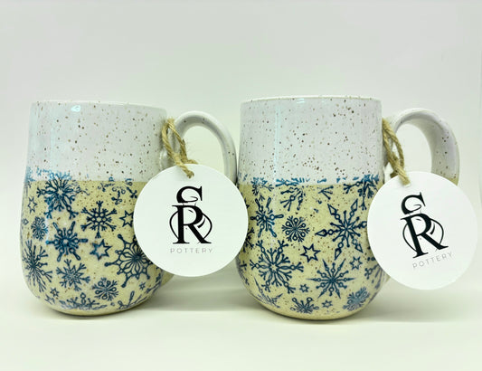 Stoney Ridge - Snowflake handle mug