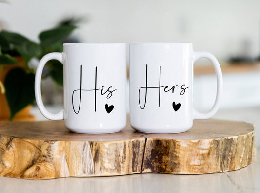 Oakbury Designs - His & Hers Mug Set