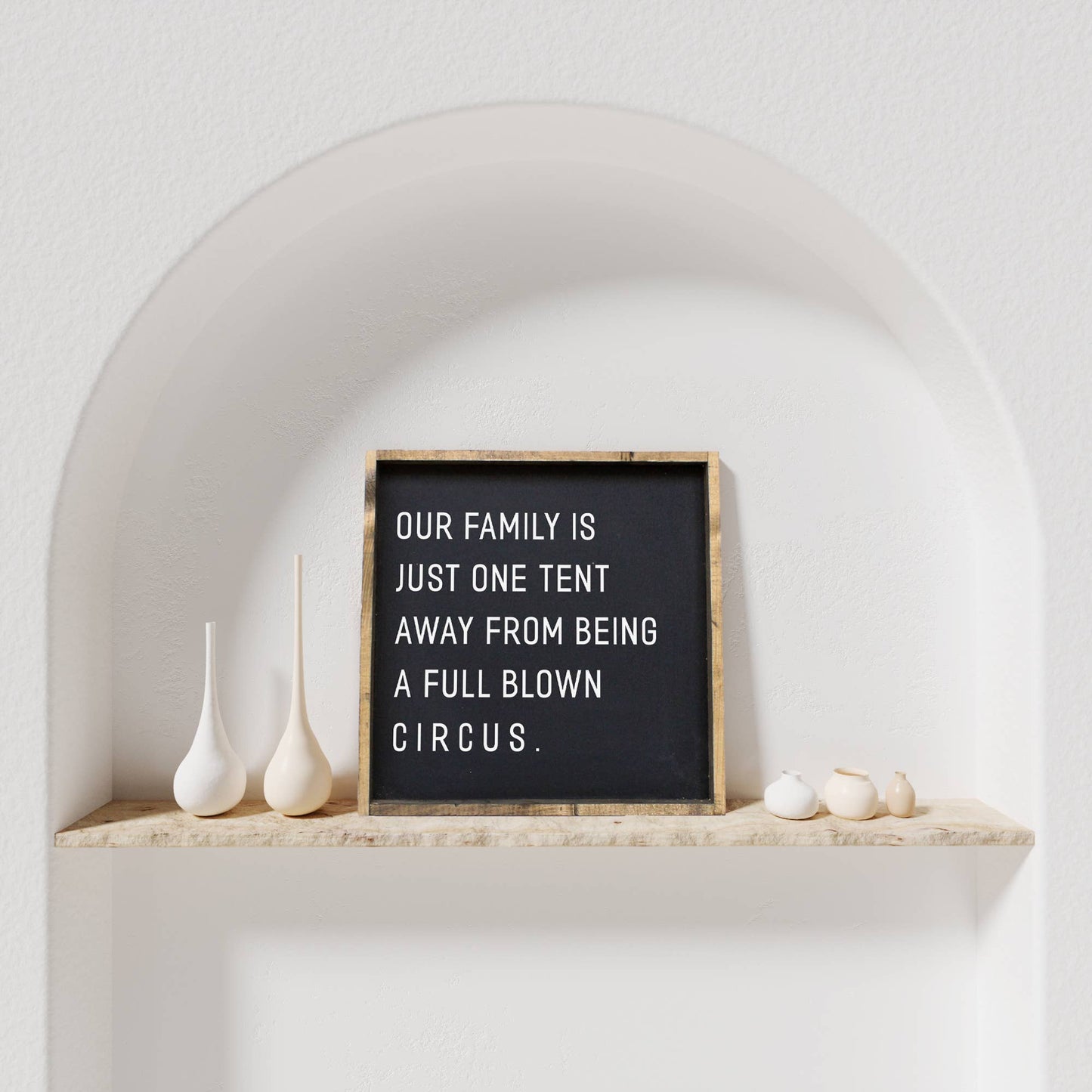 Williamraedesigns - Our Family is Just One Tent Away Framed Print