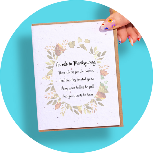 SowSweet Greetings Inc - Ode to Thanksgiving