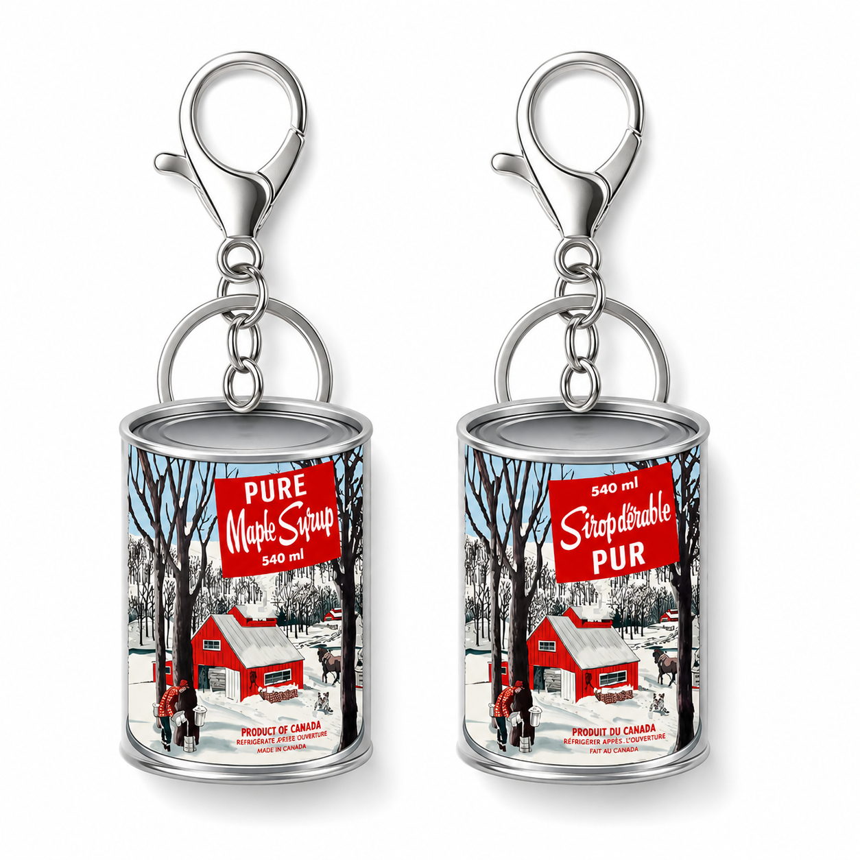 Seracon - Keychain Maple Syrup Can