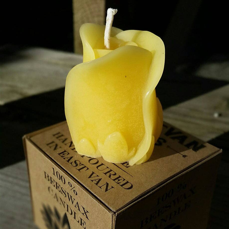 Eastvan bees - Rose Bud - 100% Beeswax Candle