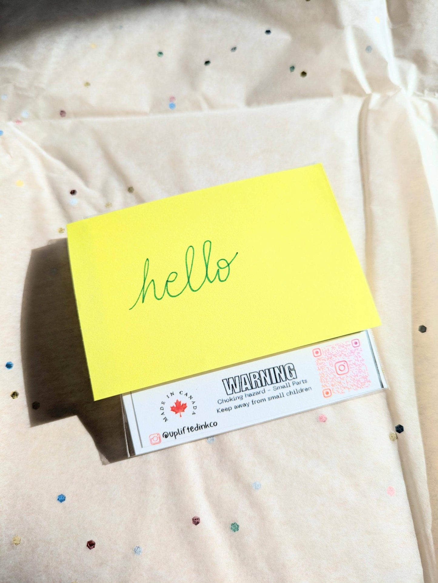 Uplifted Ink - Lobster Appreciation Love & Motivation Card: Variety of Colors / 1 Card