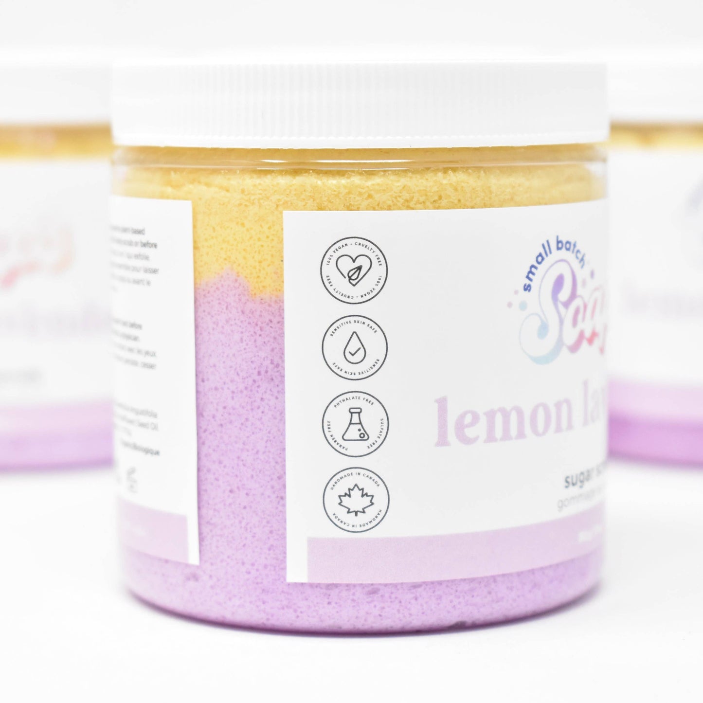 Small Batch Soaps - Lemon Lavender Sugar Scrub