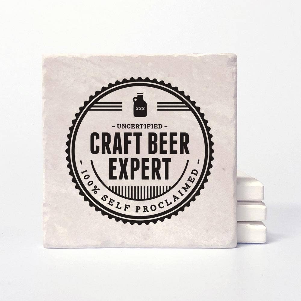 Versatile Coasters - Craft Beer Expert Coasters: 4"x4" SINGLE