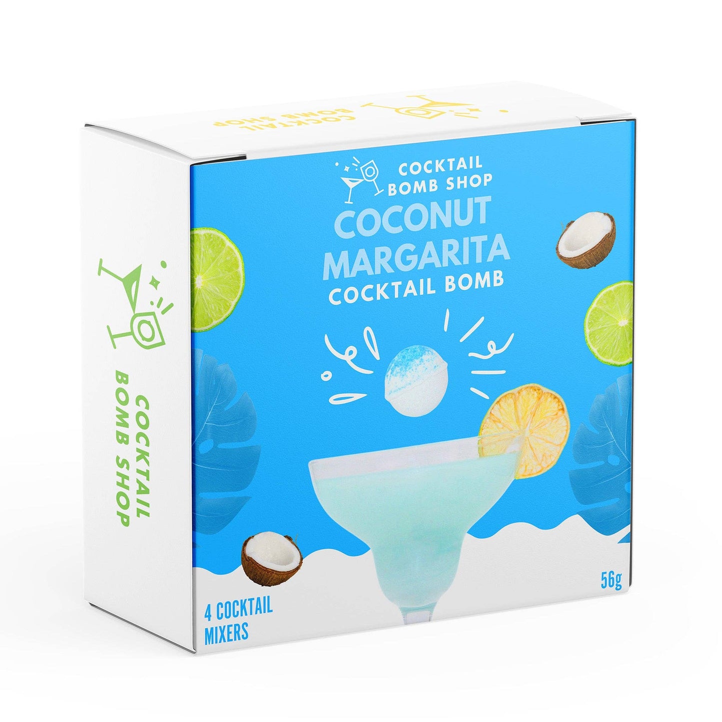 Cocktail Bomb Shop - COCONUT MARGARITA: 4 Cocktail Bombs