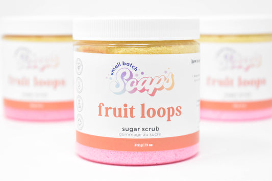 Small Batch Soaps - Fruit Loops Sugar Scrub