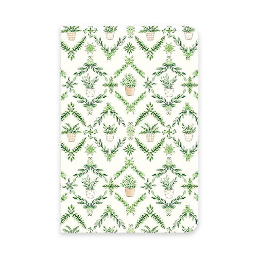 Almeida Illustrations - English Botanical Garden Notebook - 48 Lined Pages