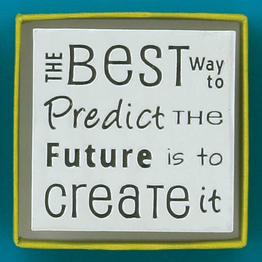 Basic Spirit - Predict Future Desk Plaque