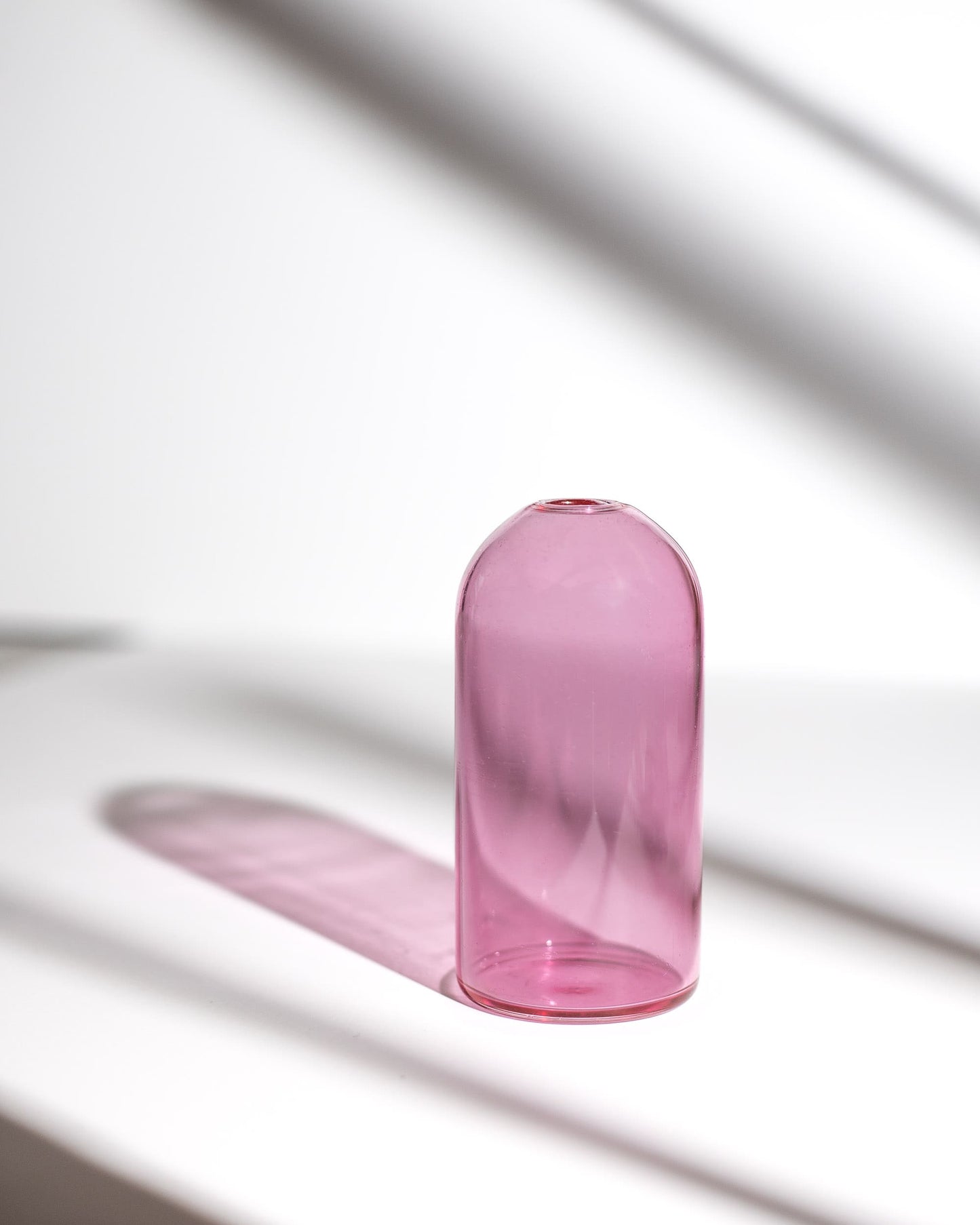 Everlasting Candle - Pink Lady Glass Vase for Everlasting Candles