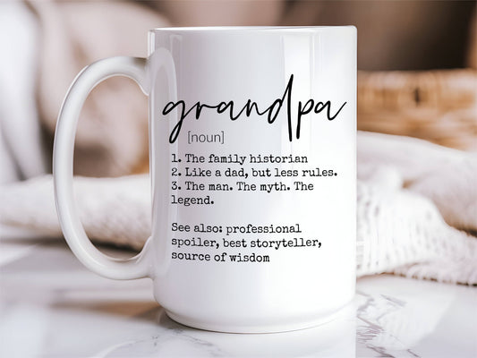 Oakbury Designs - Grandpa Definition Mug