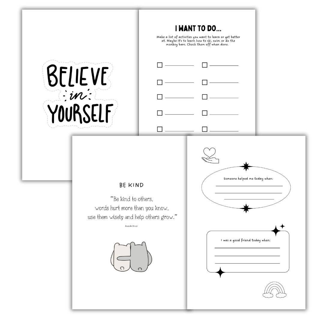 Doodle Paw Press - Big Feelings & Bright Moments | A Gratitude Journal For Kids