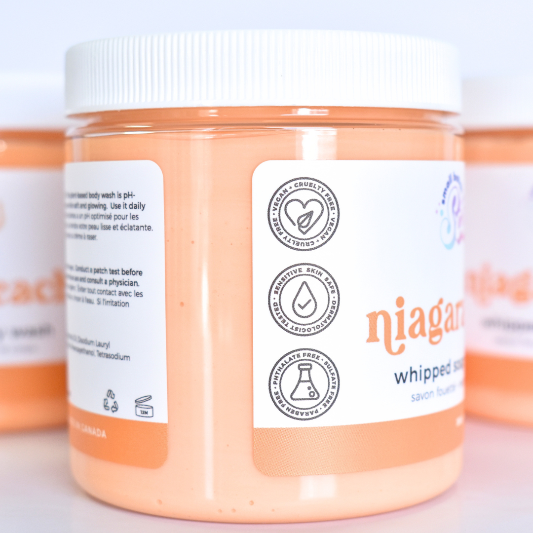 Small Batch Soaps - Niagara Peach Whipped Soap