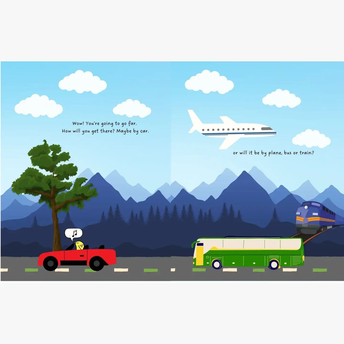 Doodle Paw Press - You're Going To Go Far | New Baby Gift | Birthday Gift |