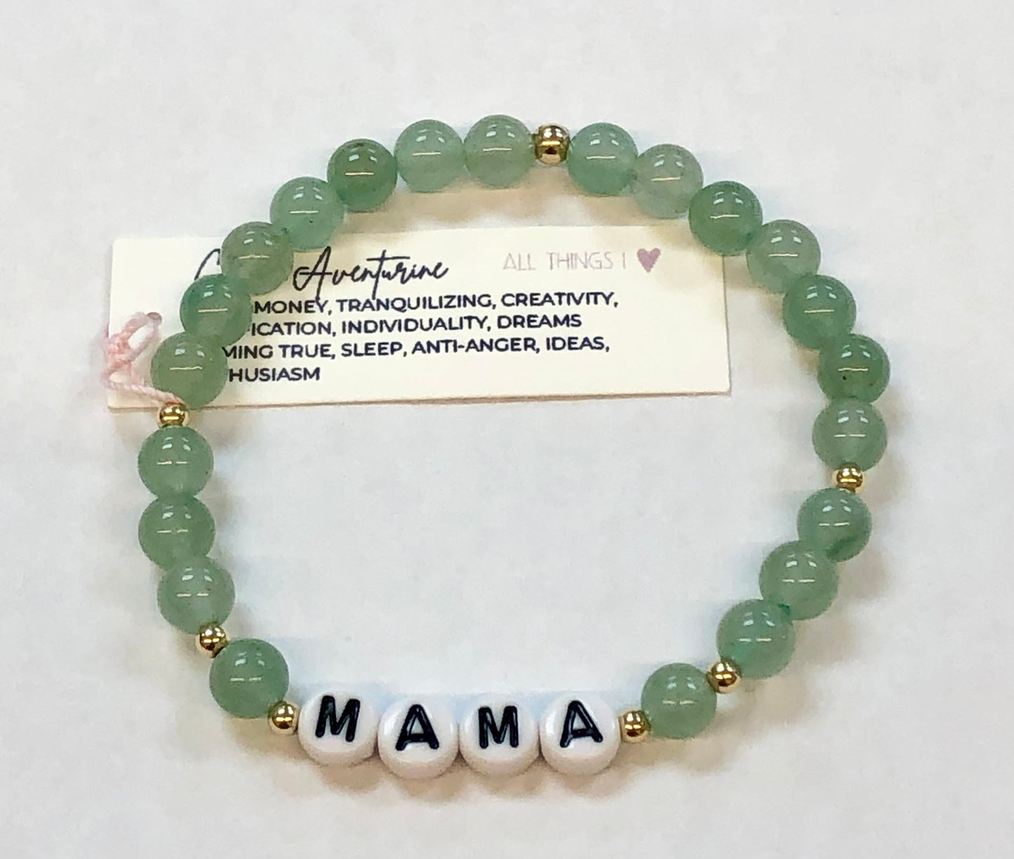 All Things I <3 - 'Mama' lettered bracelet