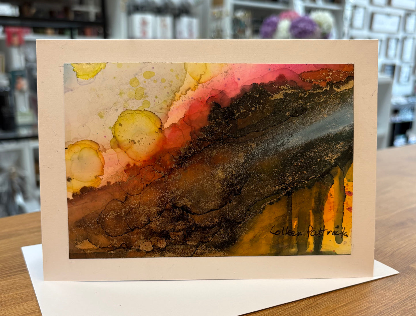 Colleen Pattrick - Handmade Abstract Greeting cards