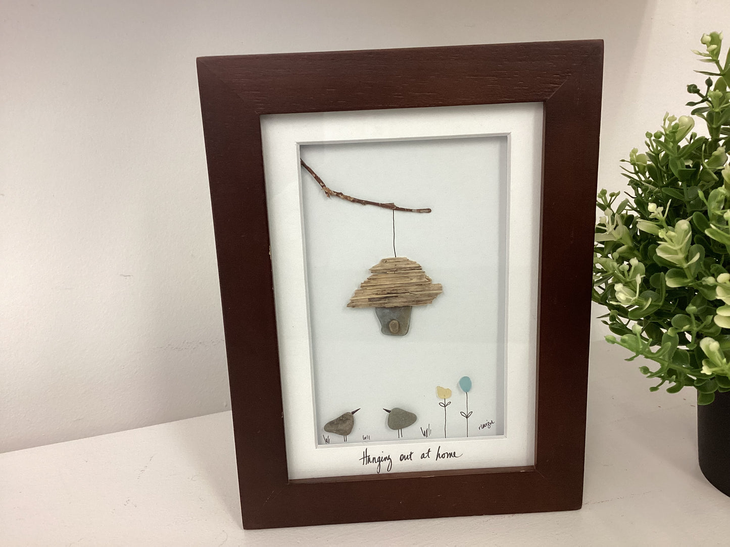 The Whispering Pebble- Framed Art