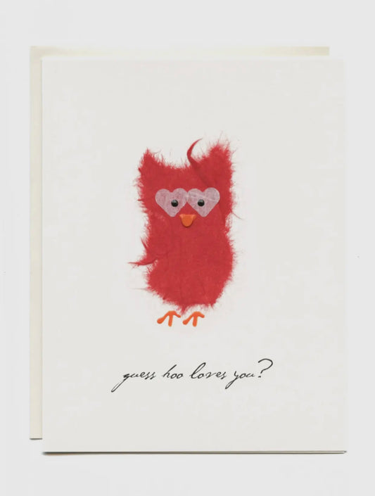 Flaunt Handmade: Guess hoo loves you?