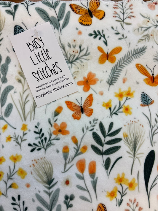 Busy Little Stitches- Butterfly Wildflower