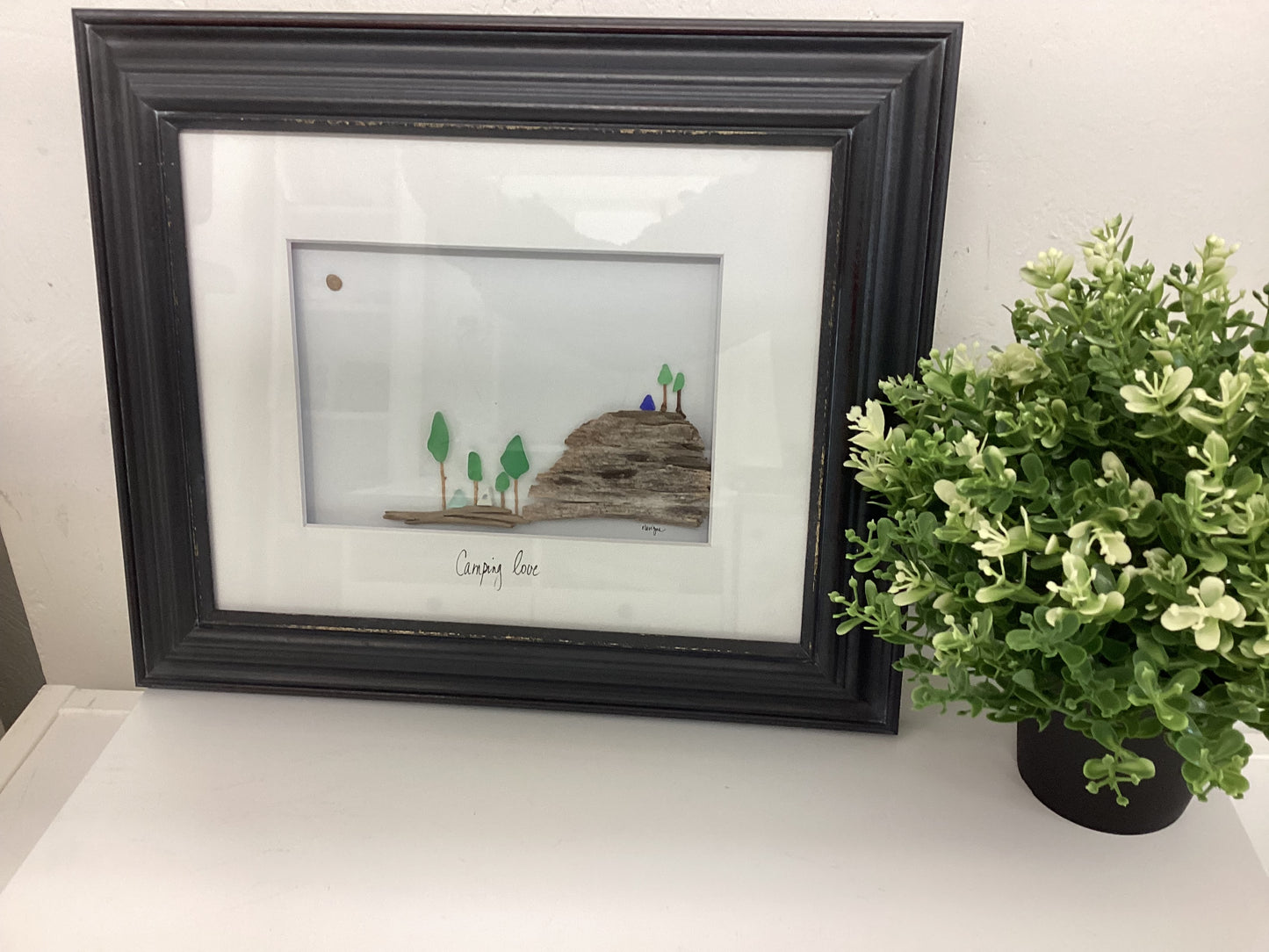 The Whispering Pebble- Framed Art