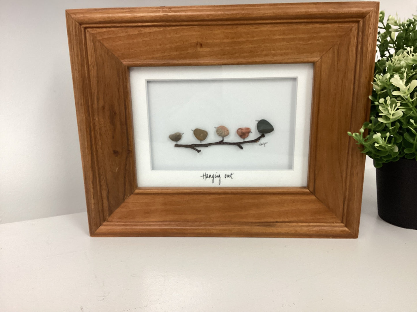 The Whispering Pebble- Framed Art