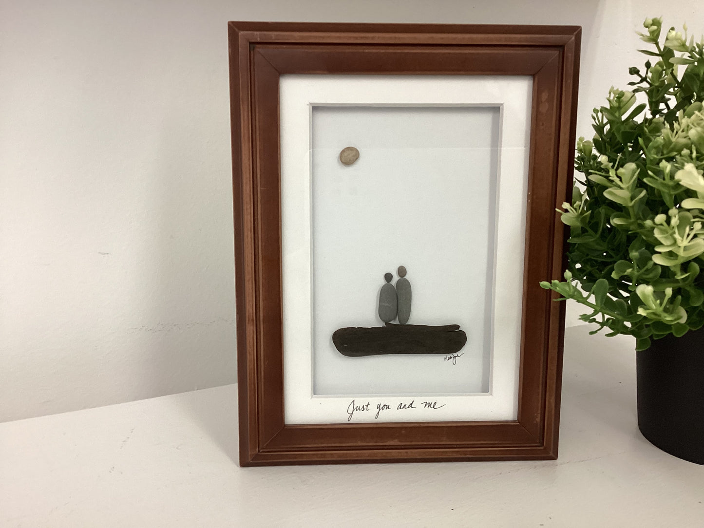 The Whispering Pebble- Framed Art