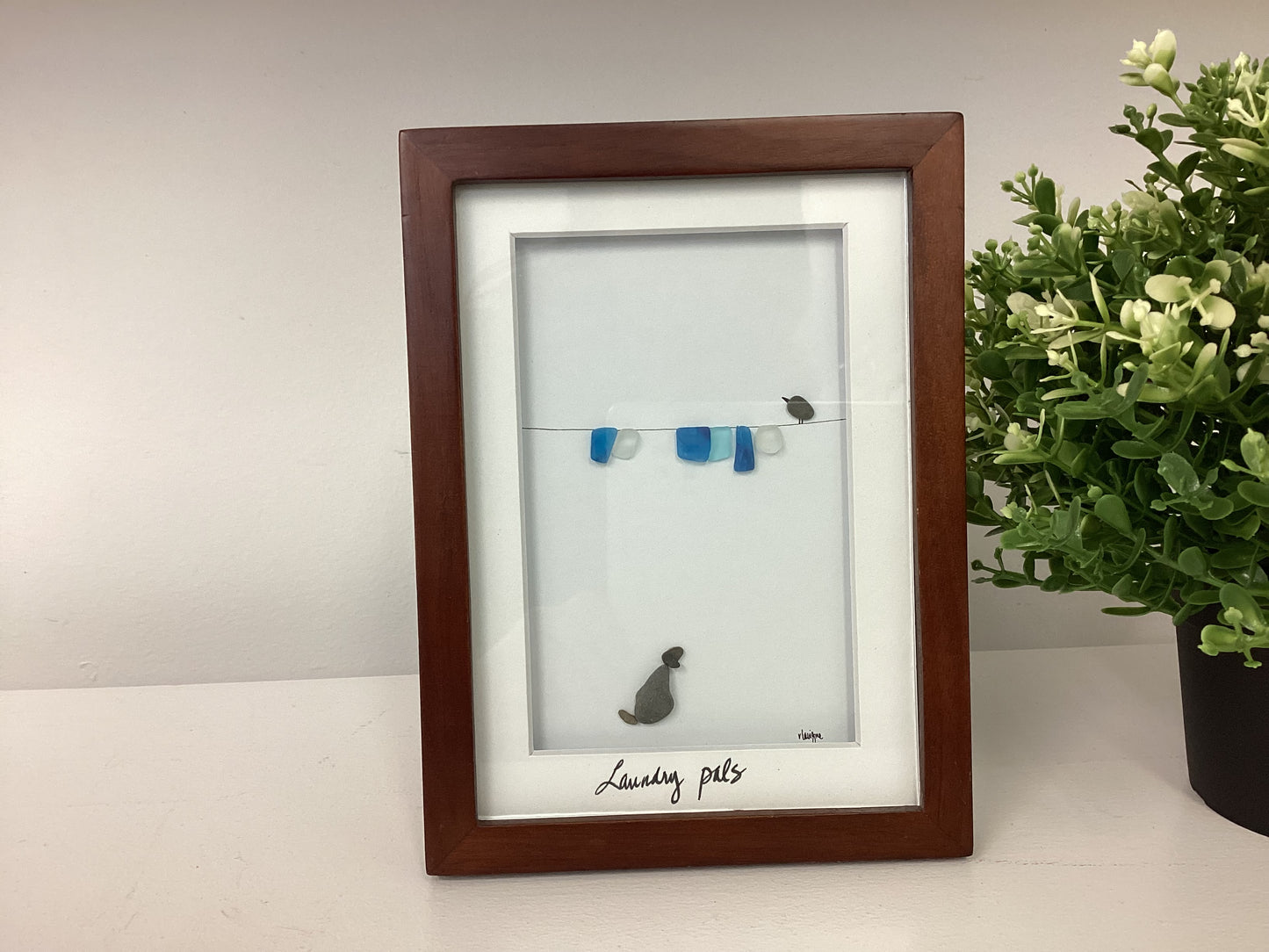 The Whispering Pebble- Framed Art