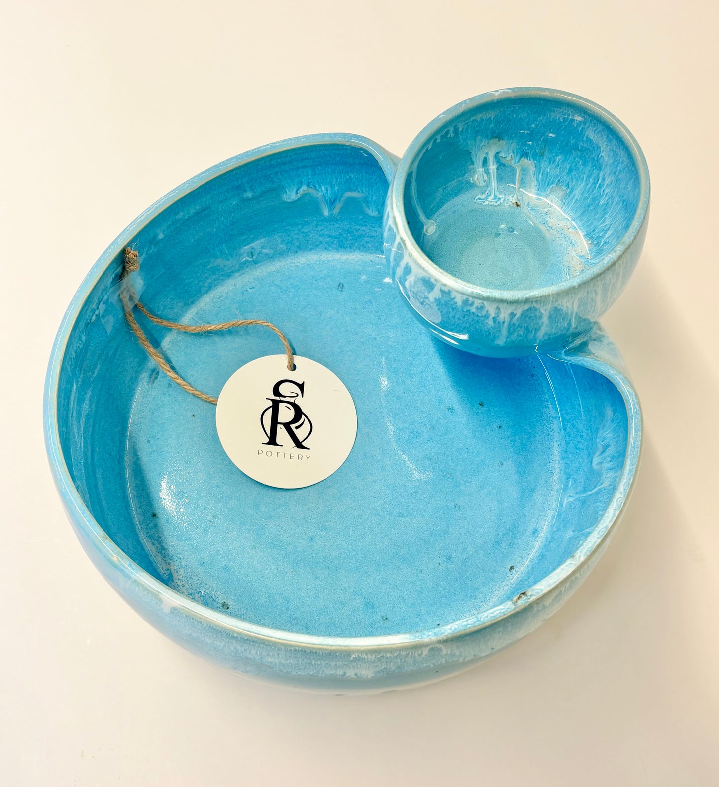 Stoney Ridge Pottery - Chip/dip bow & Serving bowls