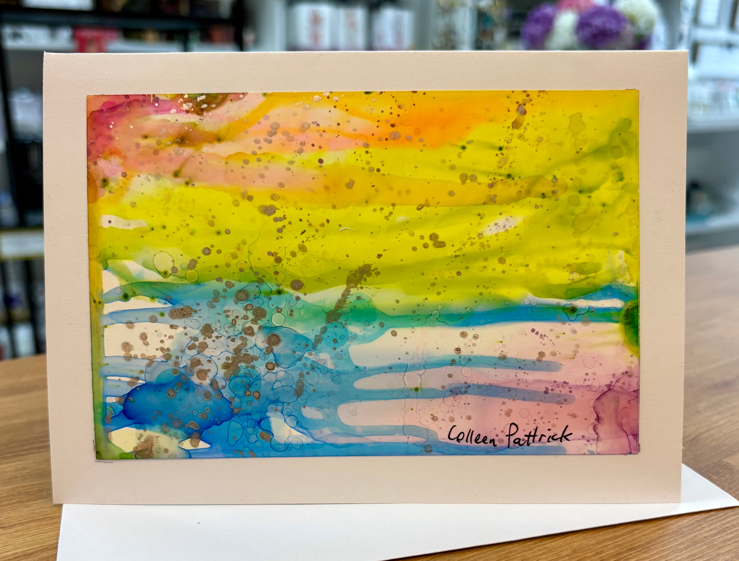 Colleen Pattrick - Handmade Abstract Greeting cards
