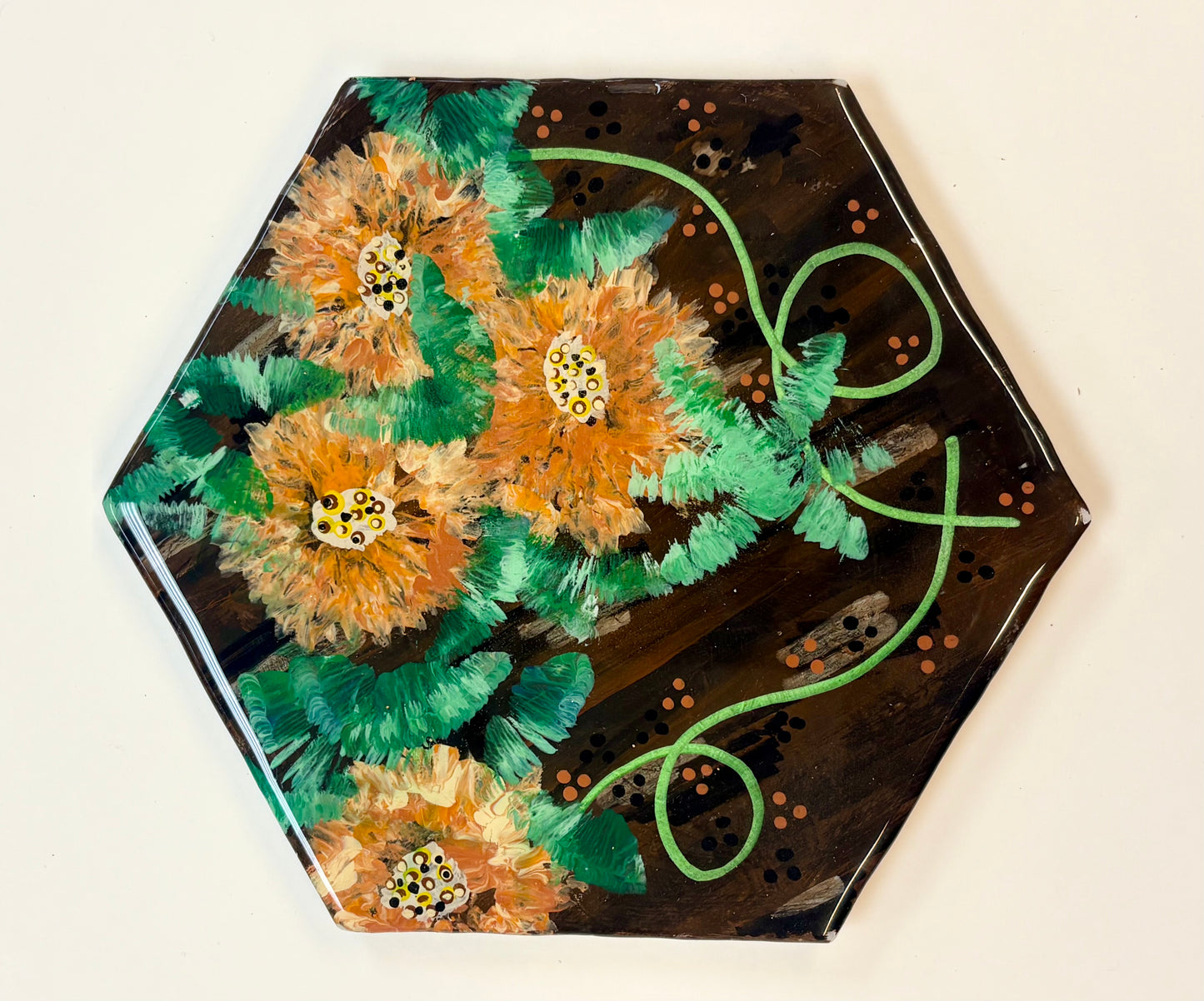 Artsy and Arthritic - Hand Painted Trivet LARGE