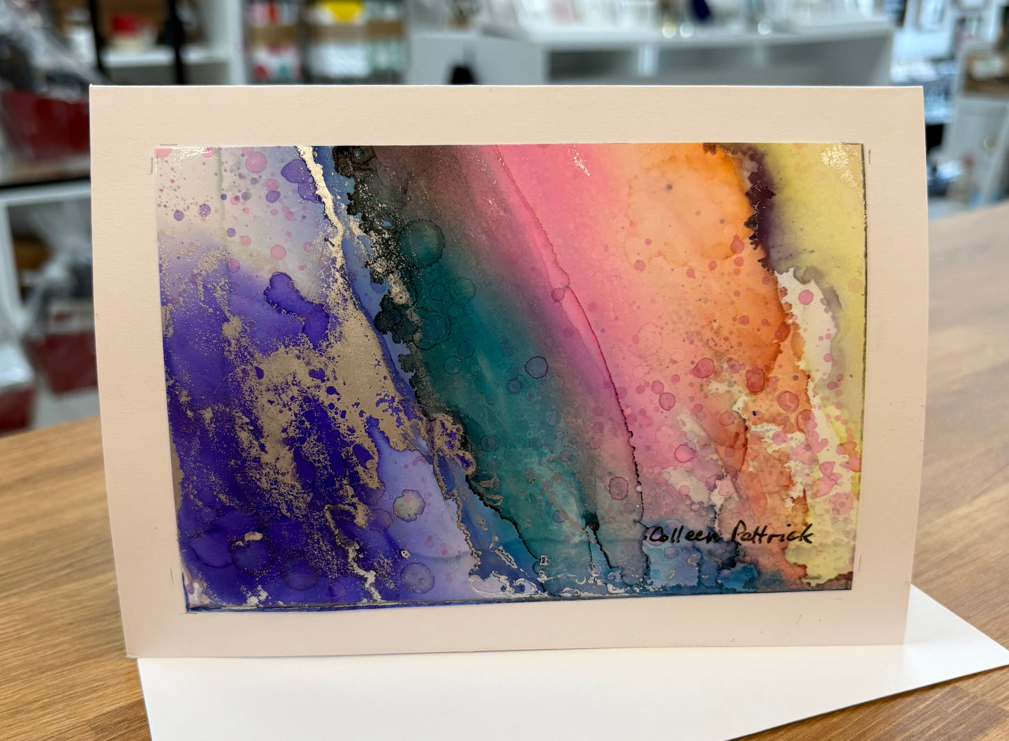 Colleen Pattrick - Handmade Abstract Greeting cards