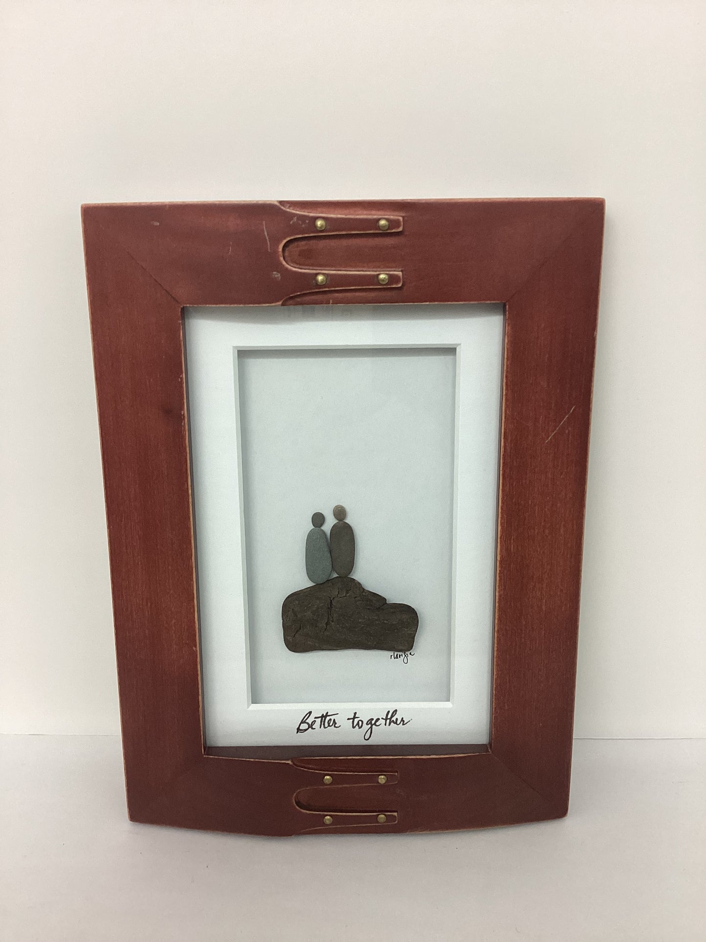 The Whispering Pebble- Framed Art