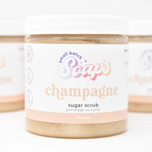 Small Batch Soaps- Champagne Sugar Scrub